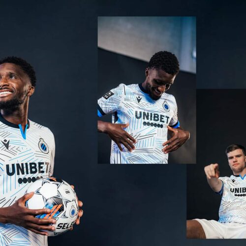 Image de l'article Un maillot extérieur artistique pour le Club Bruges