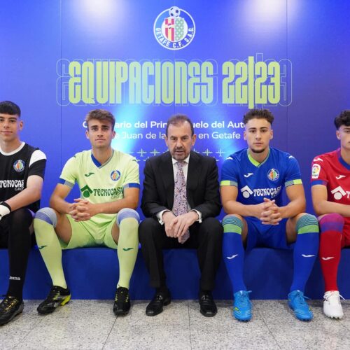 Image de l'article Getafe et Joma dévoilent les maillots 2022-2023