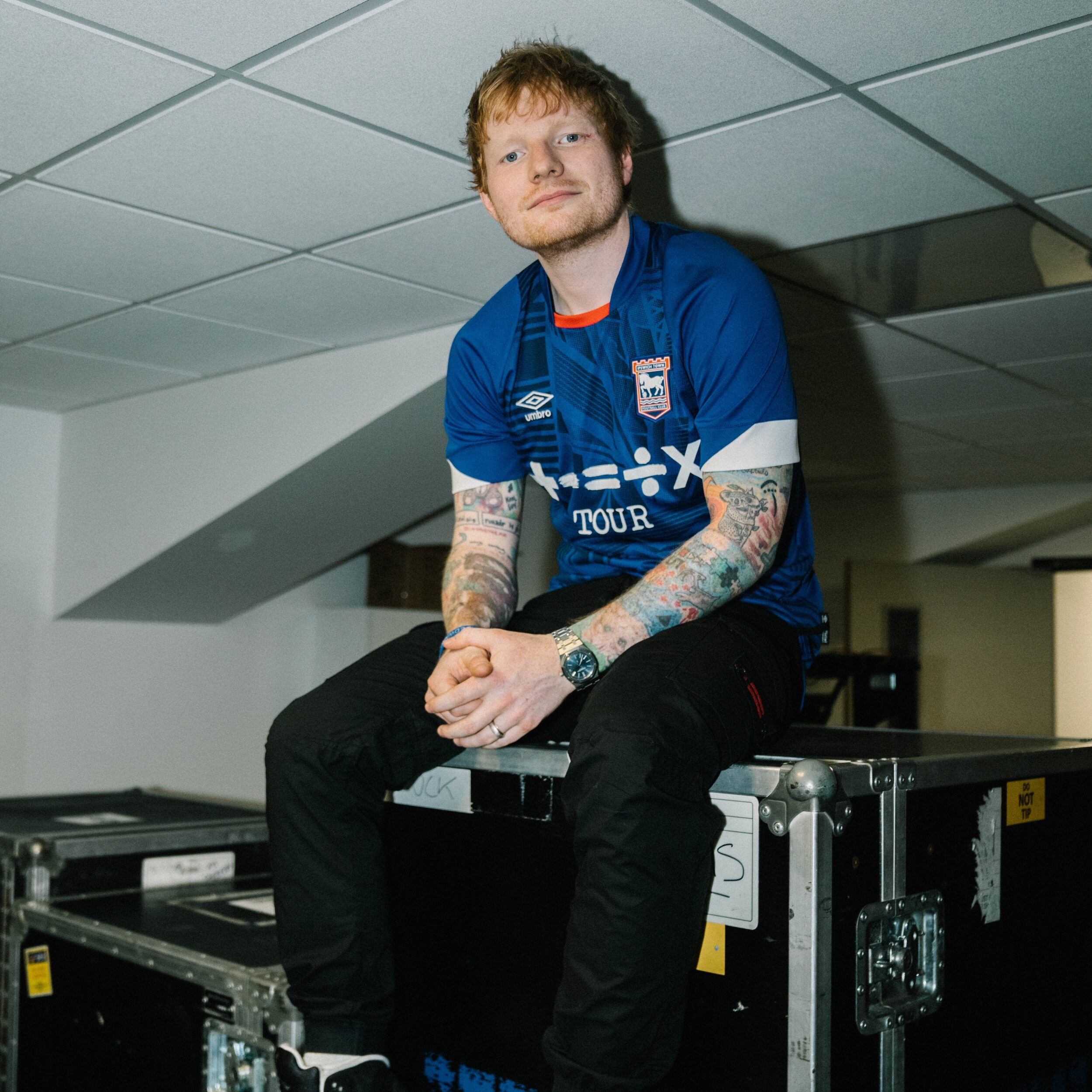 maillot ipswich town ed sheeran
