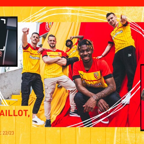 Image de l'article Maillot Lens 2022-2023 : un hommage aux années 80