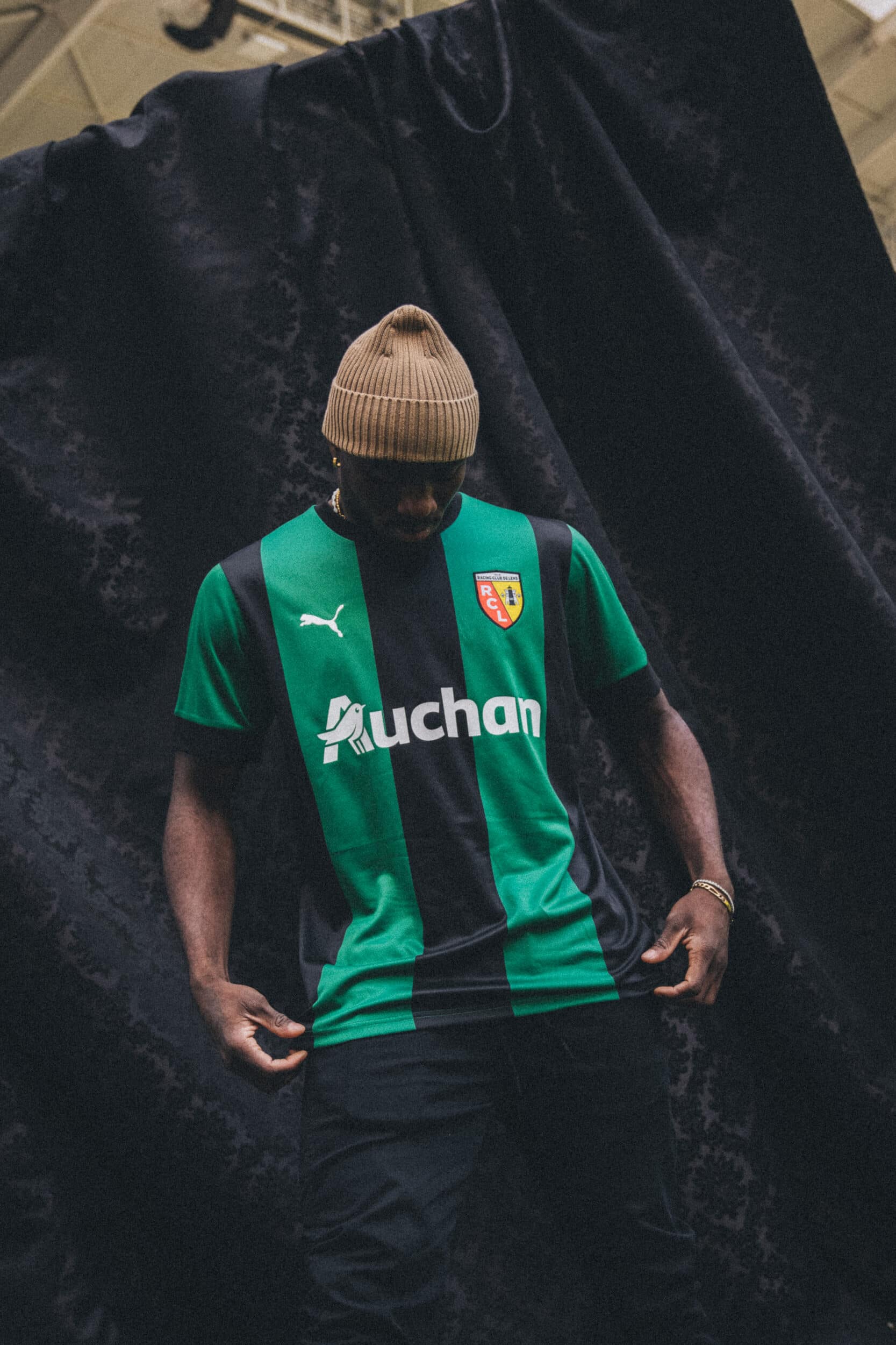 Maillot Third RC Lens 2022-2023 – Signé / Dédicacé Par Un Joueur, Puma, Occasion