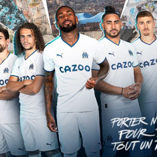 Image de l'article Maillot de l’OM : un retour au bleu des années 70 sur la tenue domicile