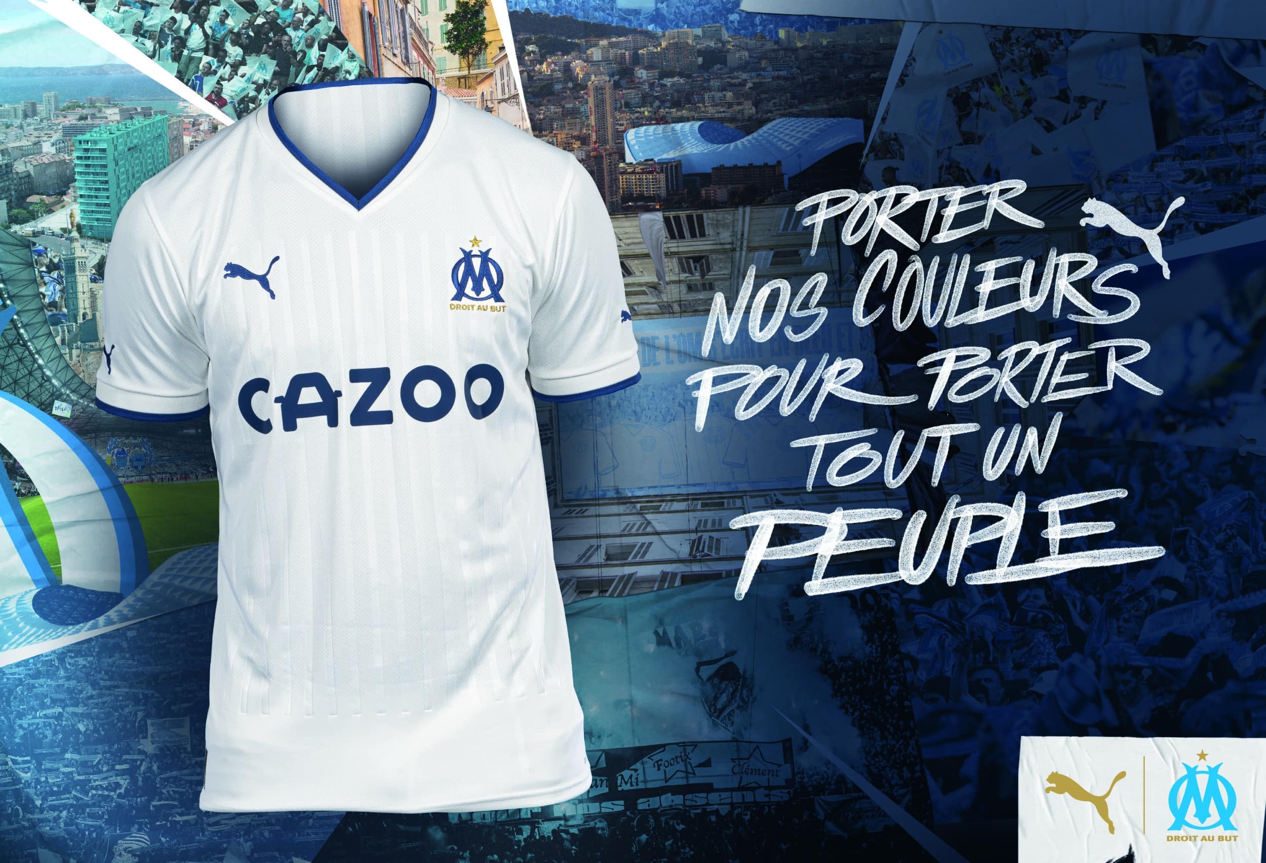 maillot om 2022 2023 domicile puma