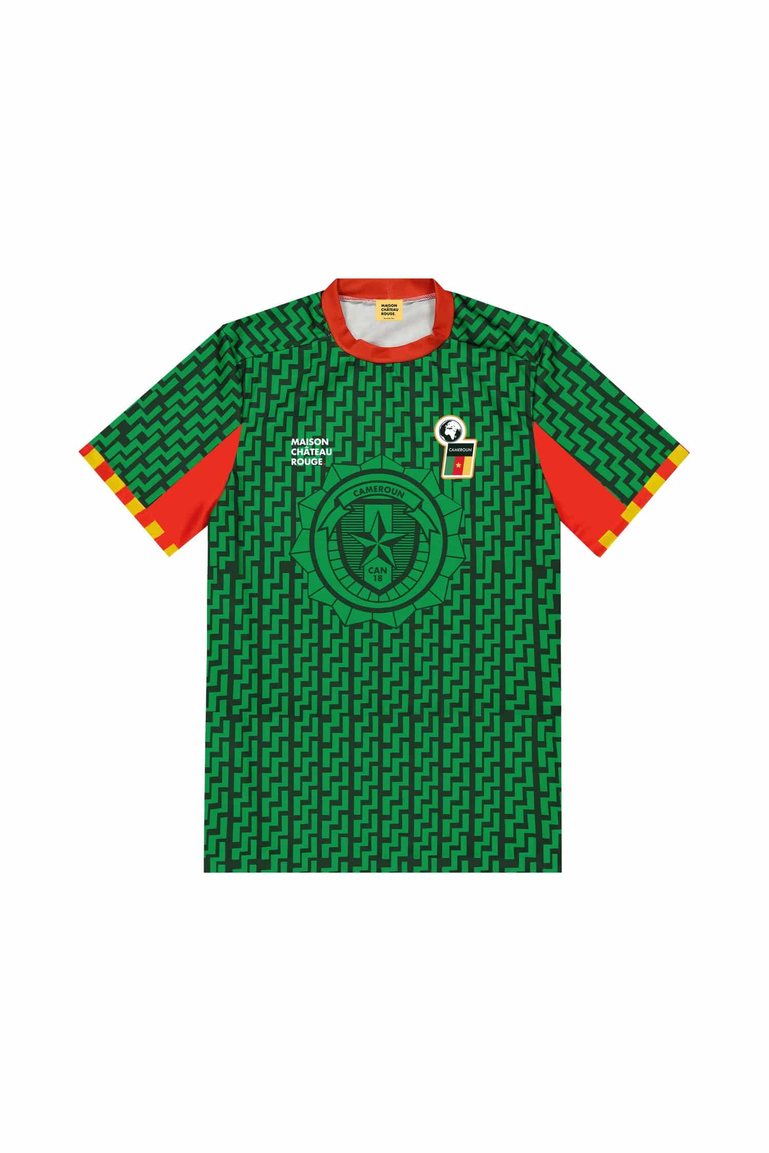 maillot can 18eme maison chateau rouge cameroun