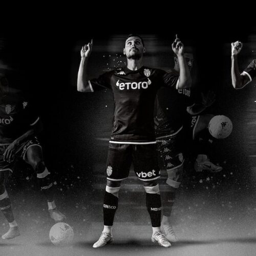Image de l'article L'AS Monaco dévoile son nouveau maillot extérieur pour la saison 2022-2023
