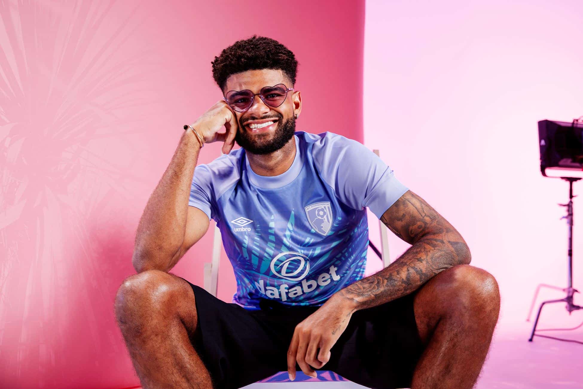 maillot bournemouth exterieur 2022 2023 umbro 4