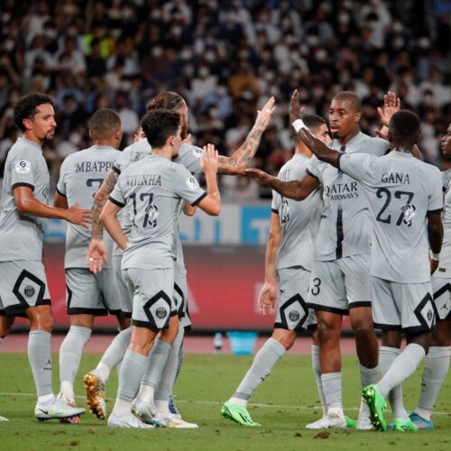 Image de l'article À quoi fait référence le personnage sur le flocage du PSG contre le Kawasaki Frontale ?