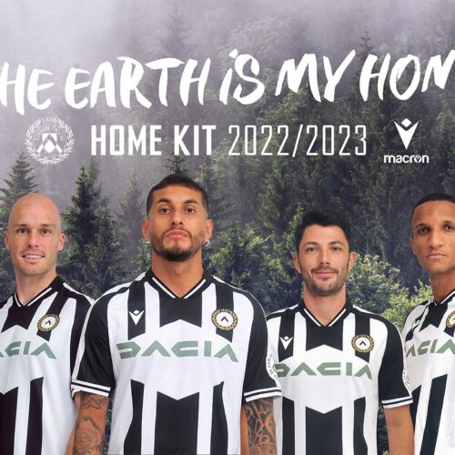 Image de l'article Udinese : un maillot domicile inspiré de la saison 1997-1998