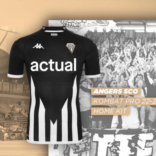 Image de l'article Angers SCO : les maillots 2022-2023, dévoilés par Kappa