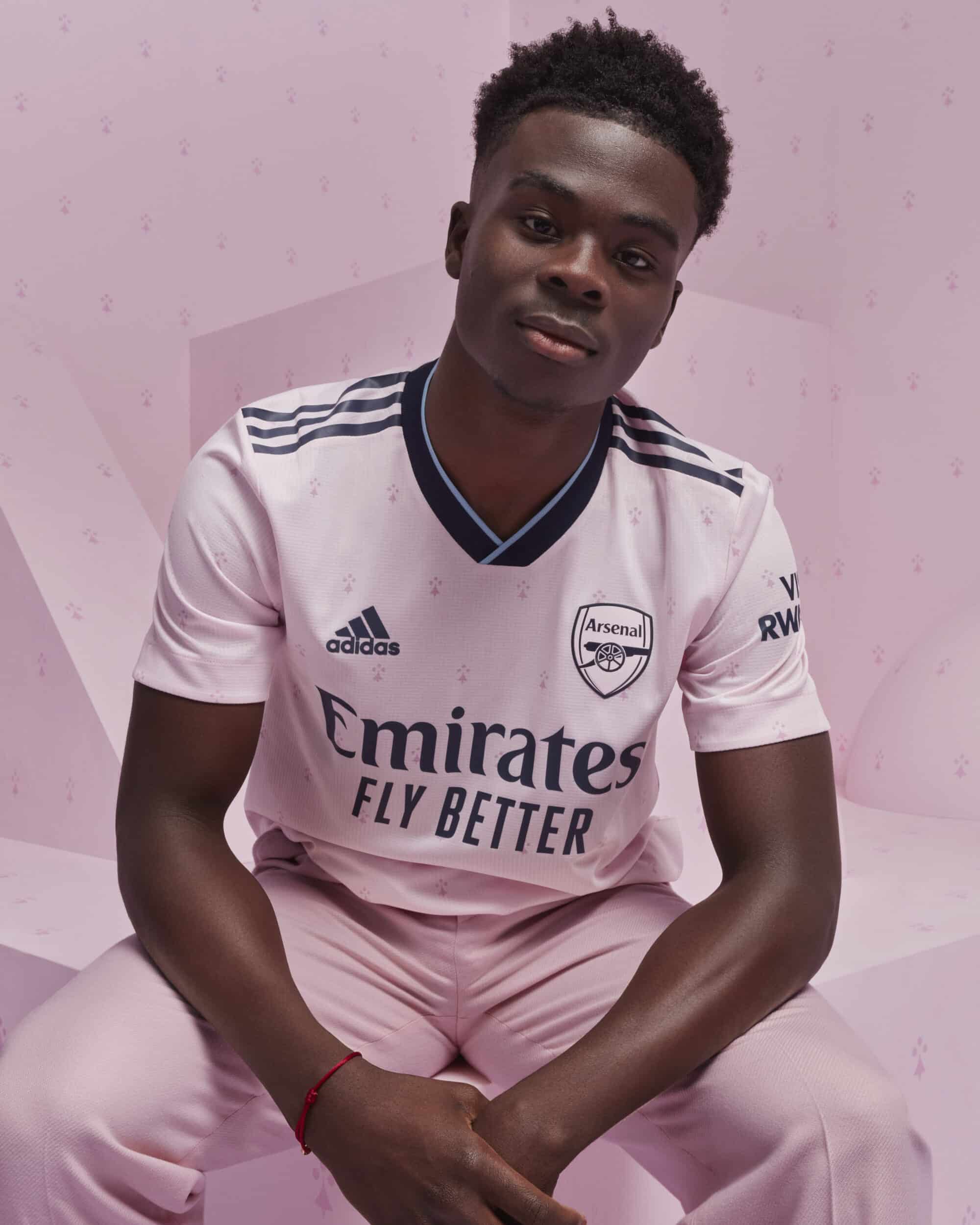 maillot arsenal 2022 2023 third adidas