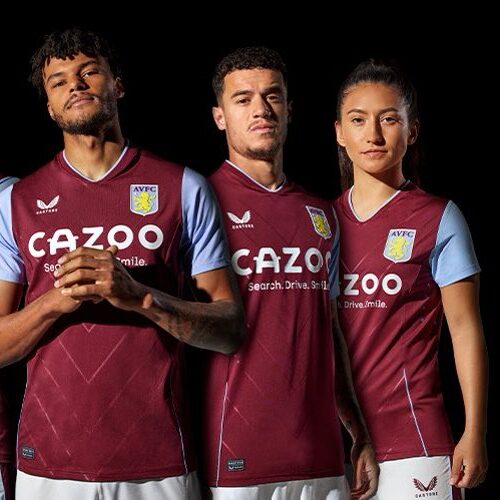 Image de l'article Castore se la joue classique pour le maillot d'Aston Villa 22-23