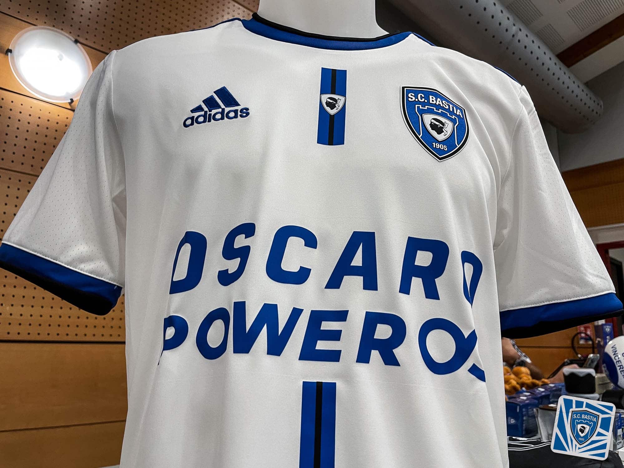 maillot bastia 2022 2023 adidas
