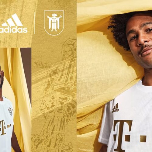 Image de l'article L'or s'invite sur le maillot du Bayern à l'extérieur