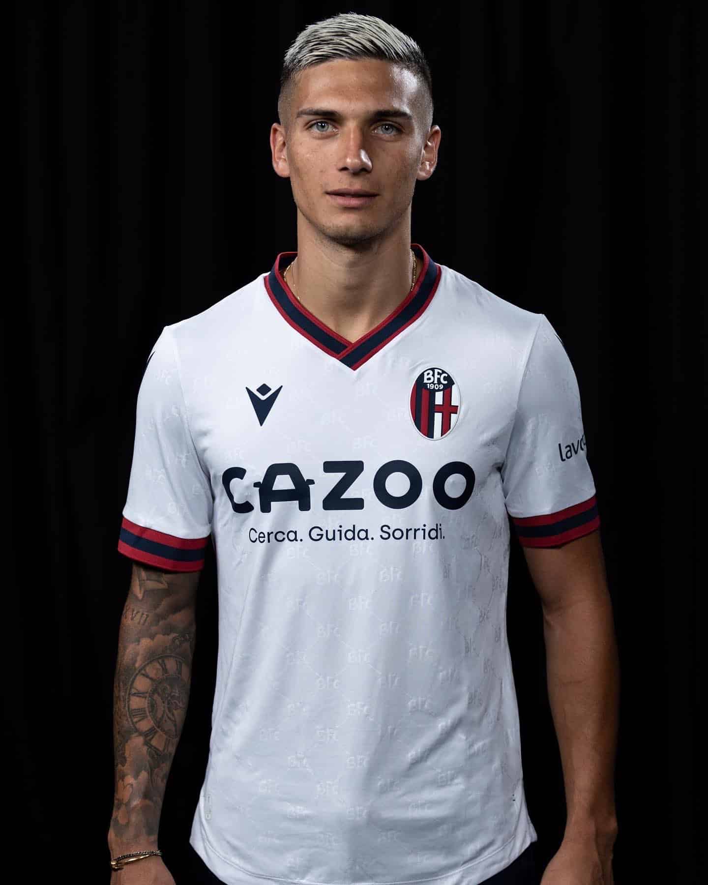 maillot bologne 2022 2023 exterieur macron