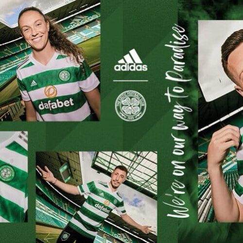 Image de l'article Le Celtic dévoile son maillot domicile 22/23 avec adidas