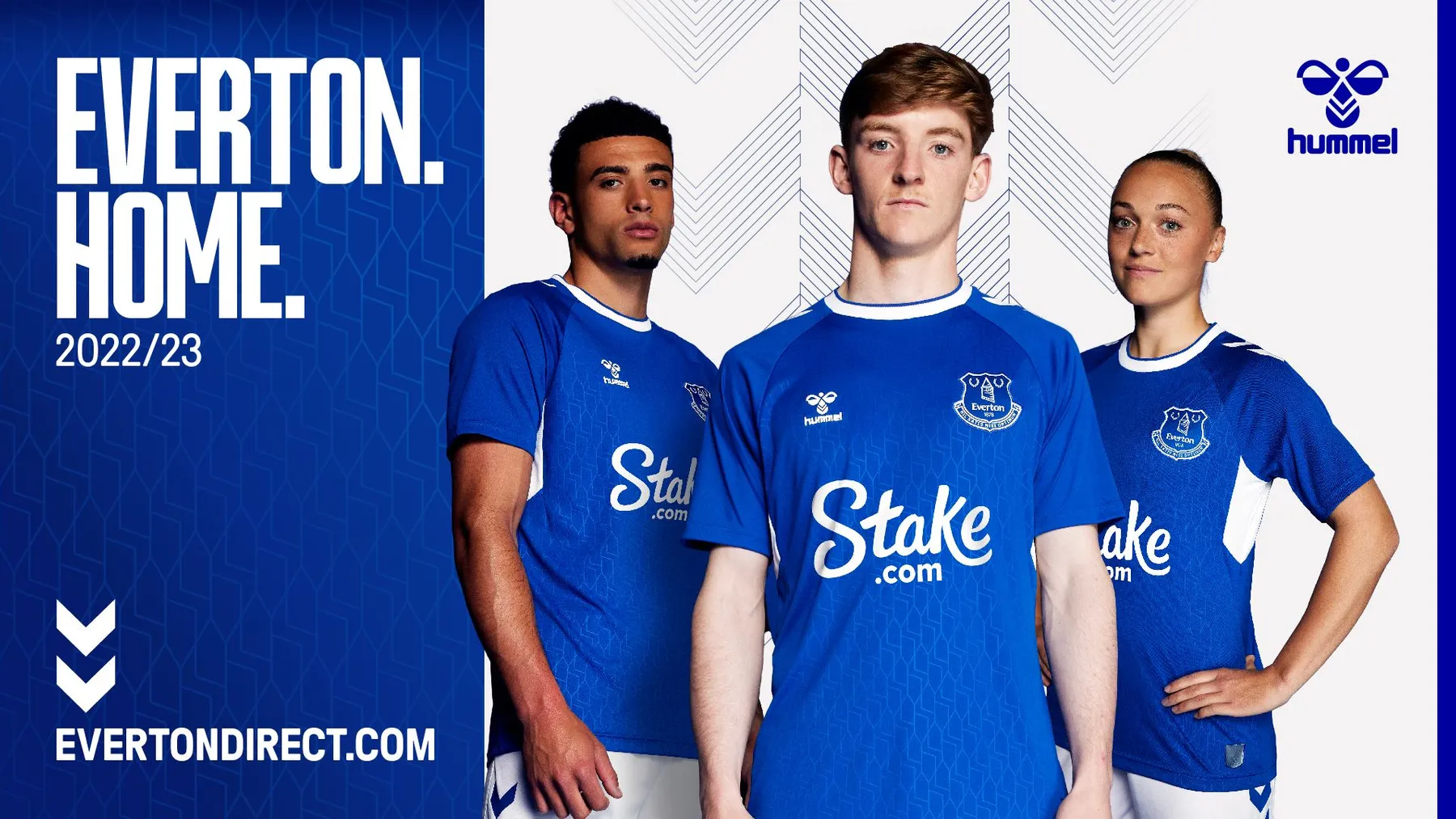 maillot everton 2022 2023 domicile hummel