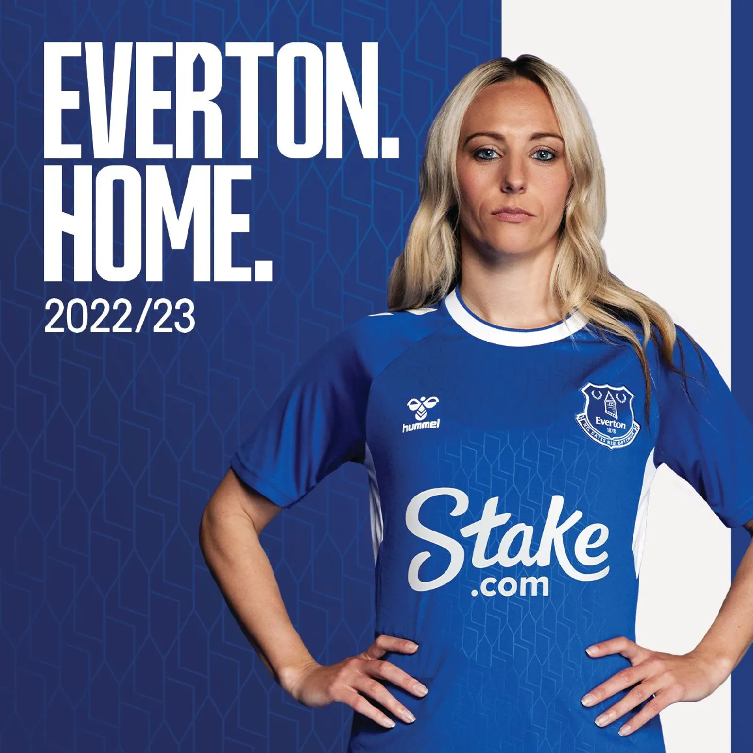 maillot everton 2022 2023 domicile hummel