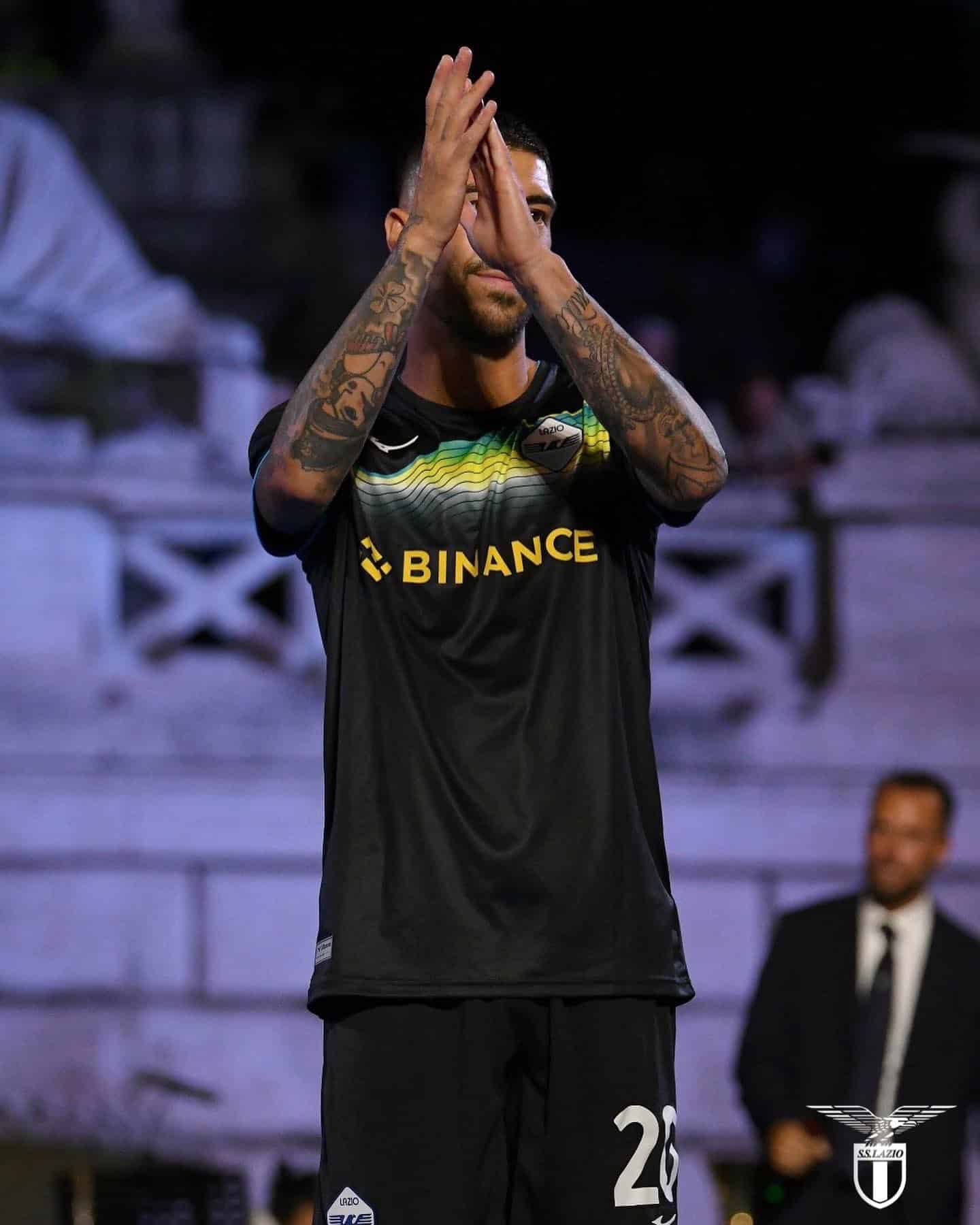 maillot lazio rome 2022 2023 exterieur mizuno