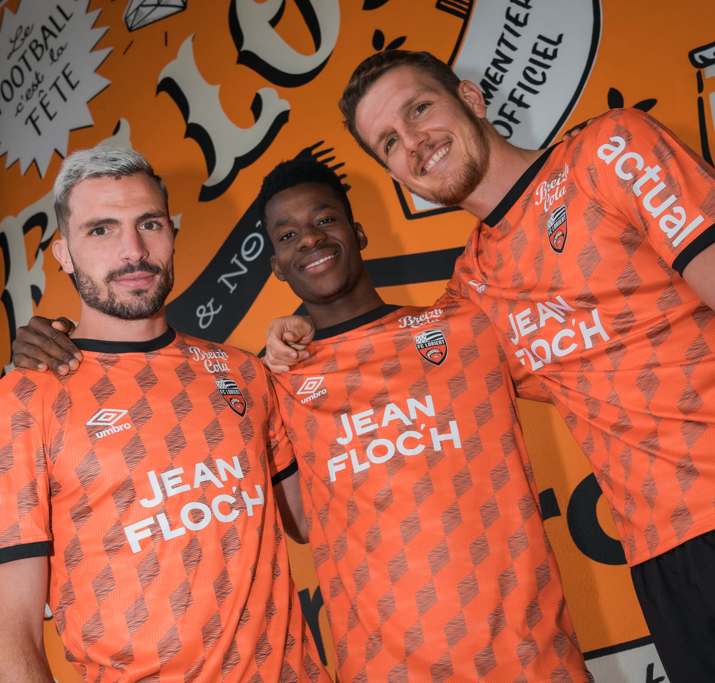 maillot lorient 2022 2023 domicile umbro