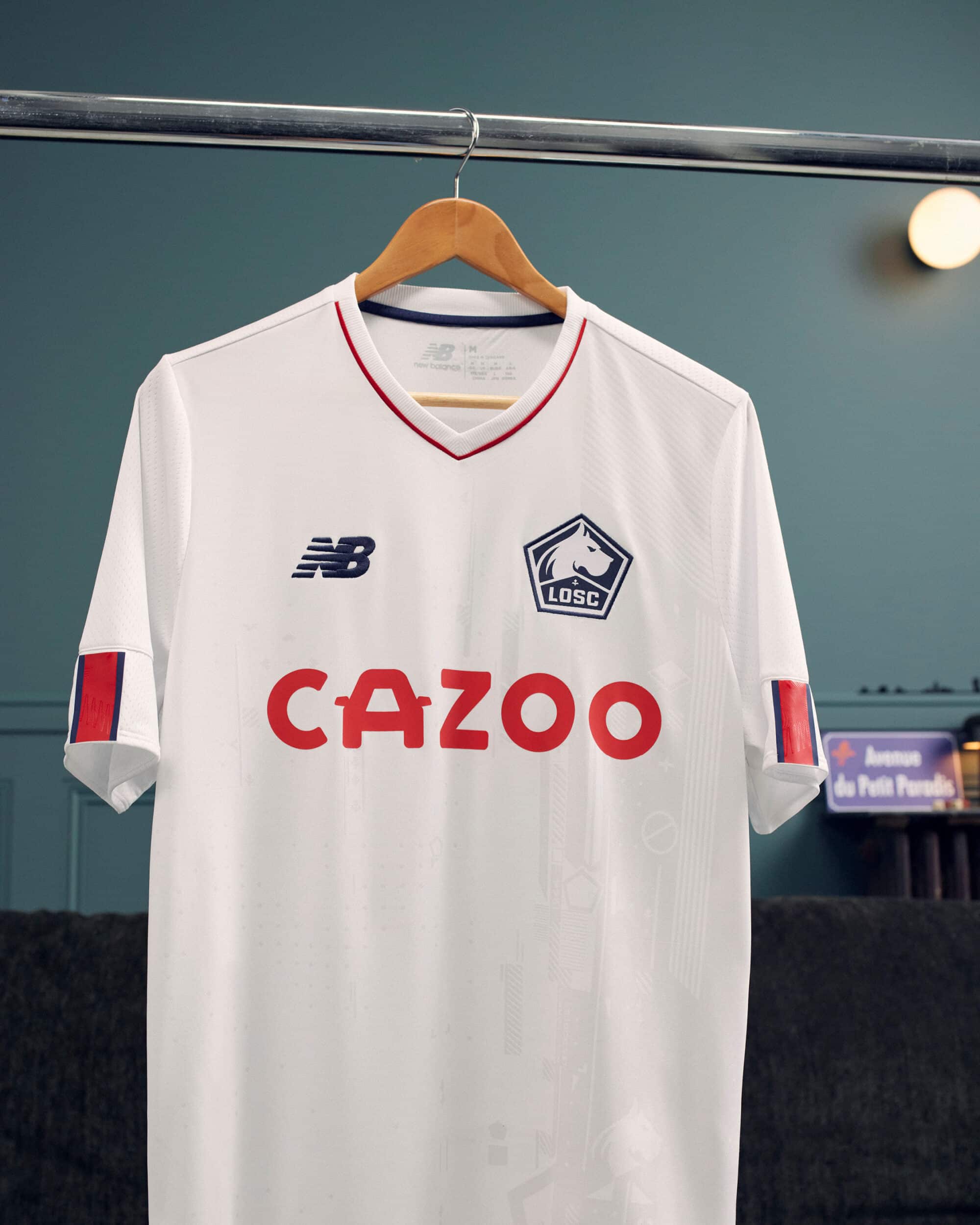 maillot losc 2022 2023 exterieur new balance