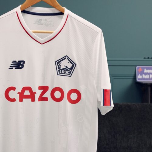 Image de l'article Un maillot tout en subtilité pour le LOSC à l’extérieur la saison prochaine