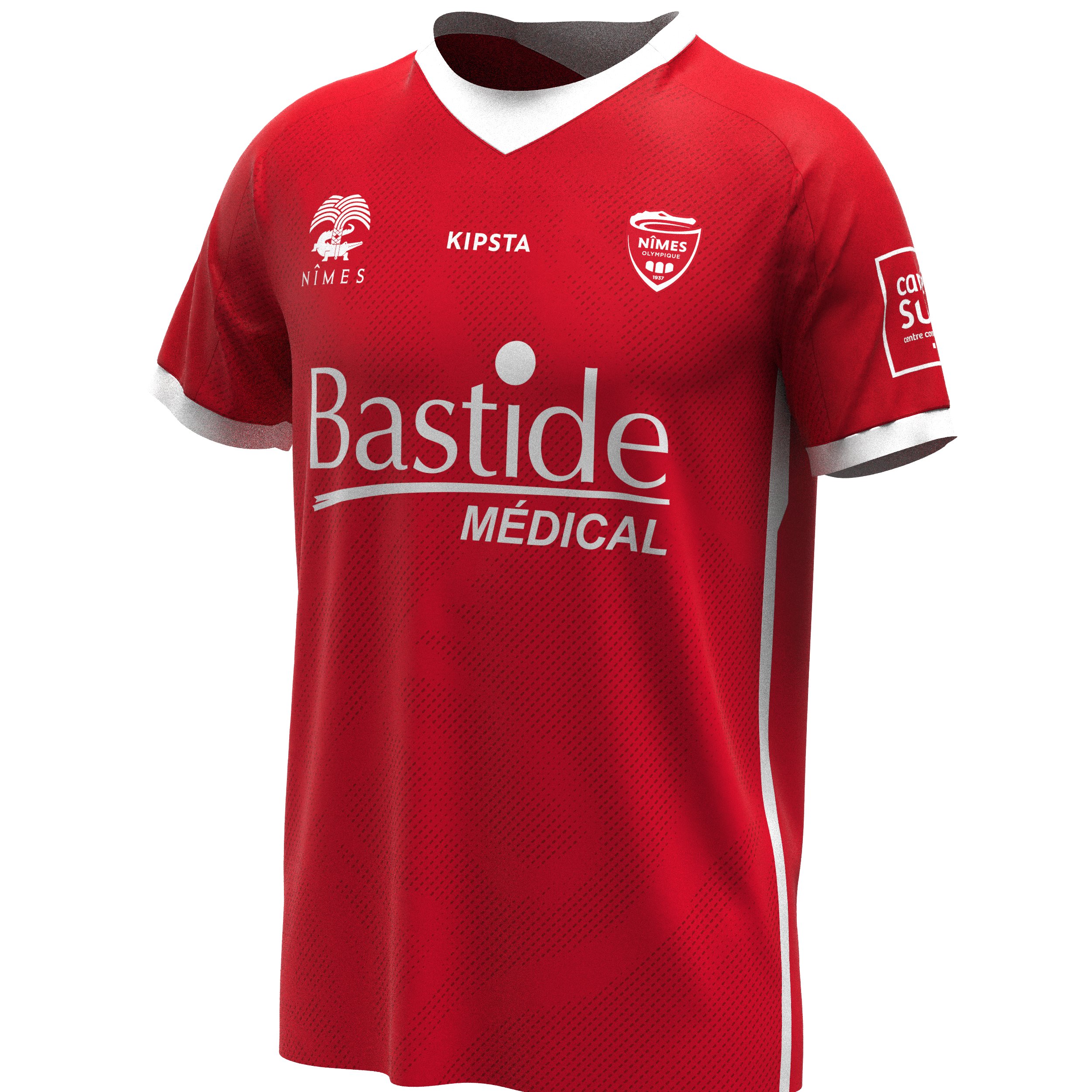 maillot nimes 2022 2023 domicile
