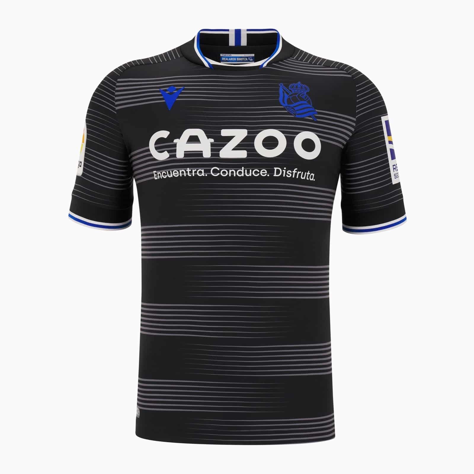 maillot real sociedad 2022 2023 exterieur macron