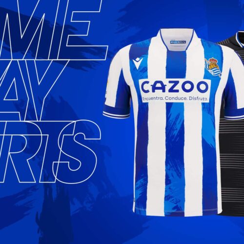 Image de l'article La Real Sociedad dévoilent ses maillots pour la saison 2022-2023