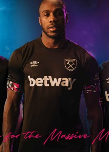 Maillot West Ham United Extérieur - Nouveau, Coupe Officielle, Pour Supporters Et Collectionneurs