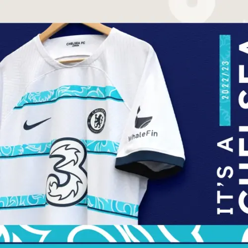 Image de l'article Chelsea dévoile son maillot extérieur pour la saison 2022-2023