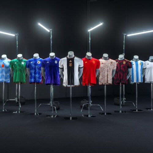 Image de l'article Coupe du Monde 2022 : adidas dévoile les maillots de ses sélections