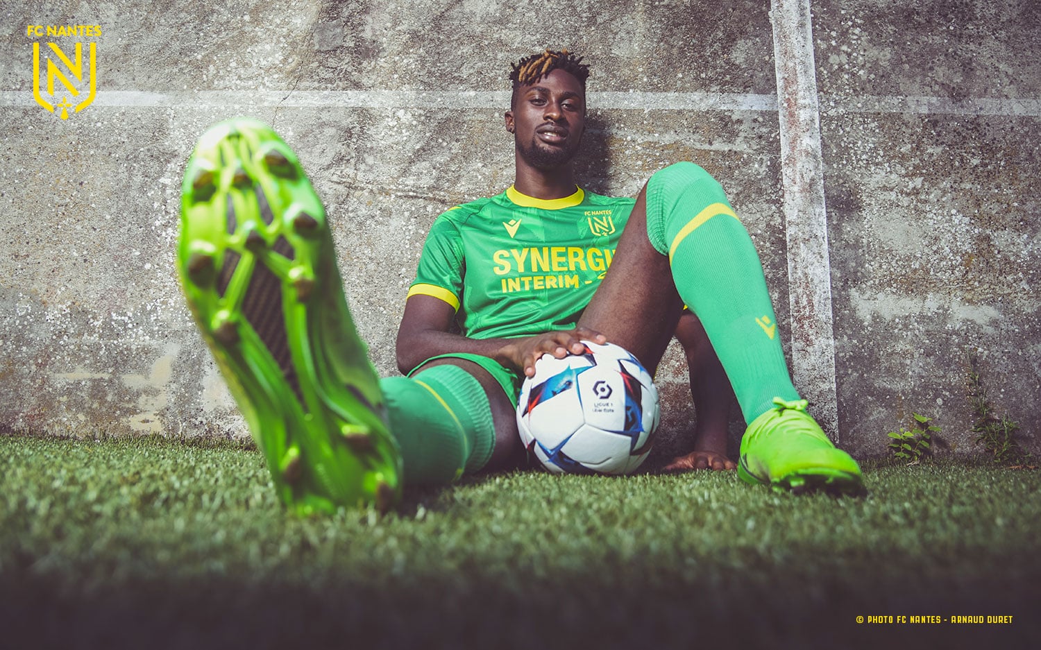 maillot fc nantes extérieur 2022 2023 macron 2