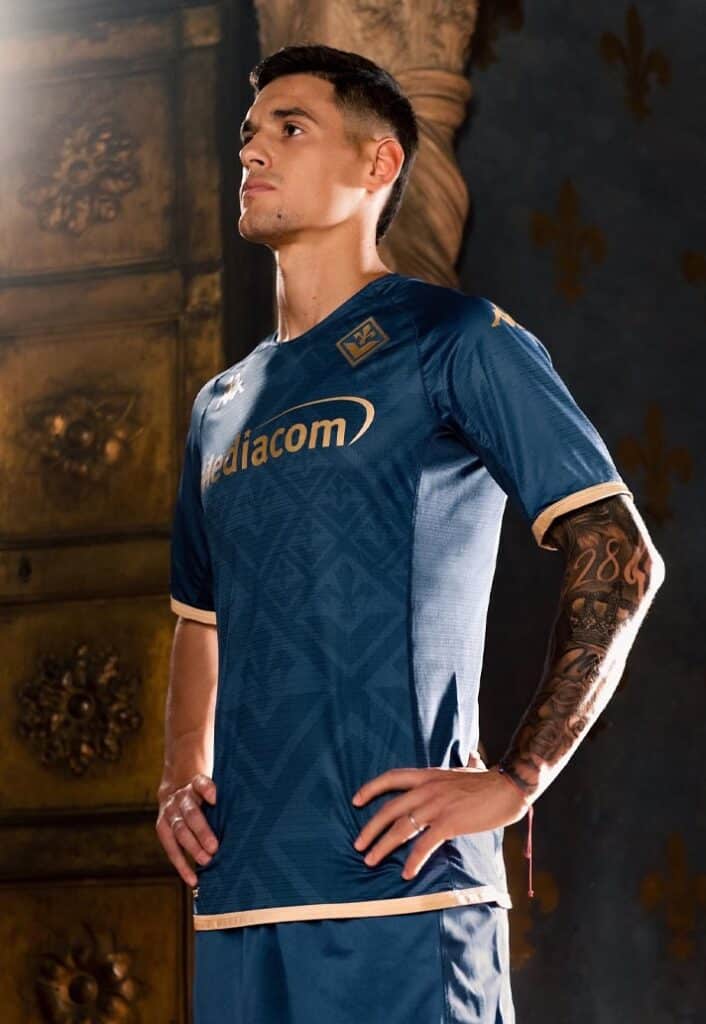 Maillot Florentin Comotto #13 – Match Issue Domicile 2003-04 – Adidas Occasion