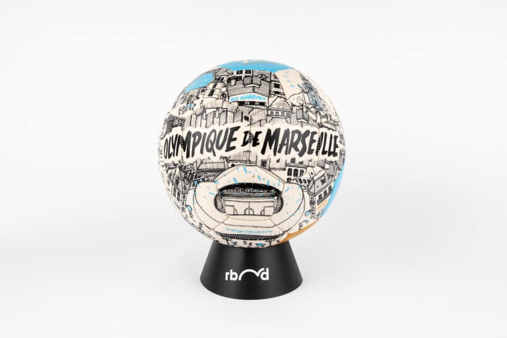 Ballon De Football LOSC REBOND – Sans Phtalates – Engagé 1% For The Planet – Taille Officielle – Pour Enfants Et Adultes