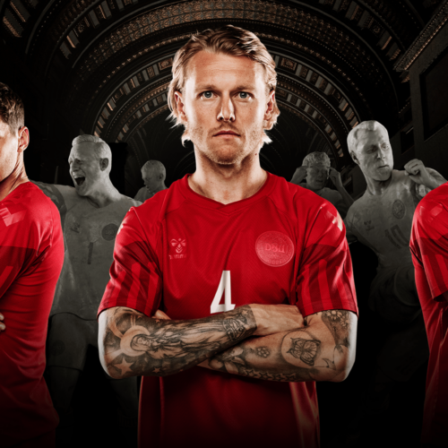 Image de l'article Le Danemark dévoile ses sublimes maillots pour la Coupe du Monde 2022