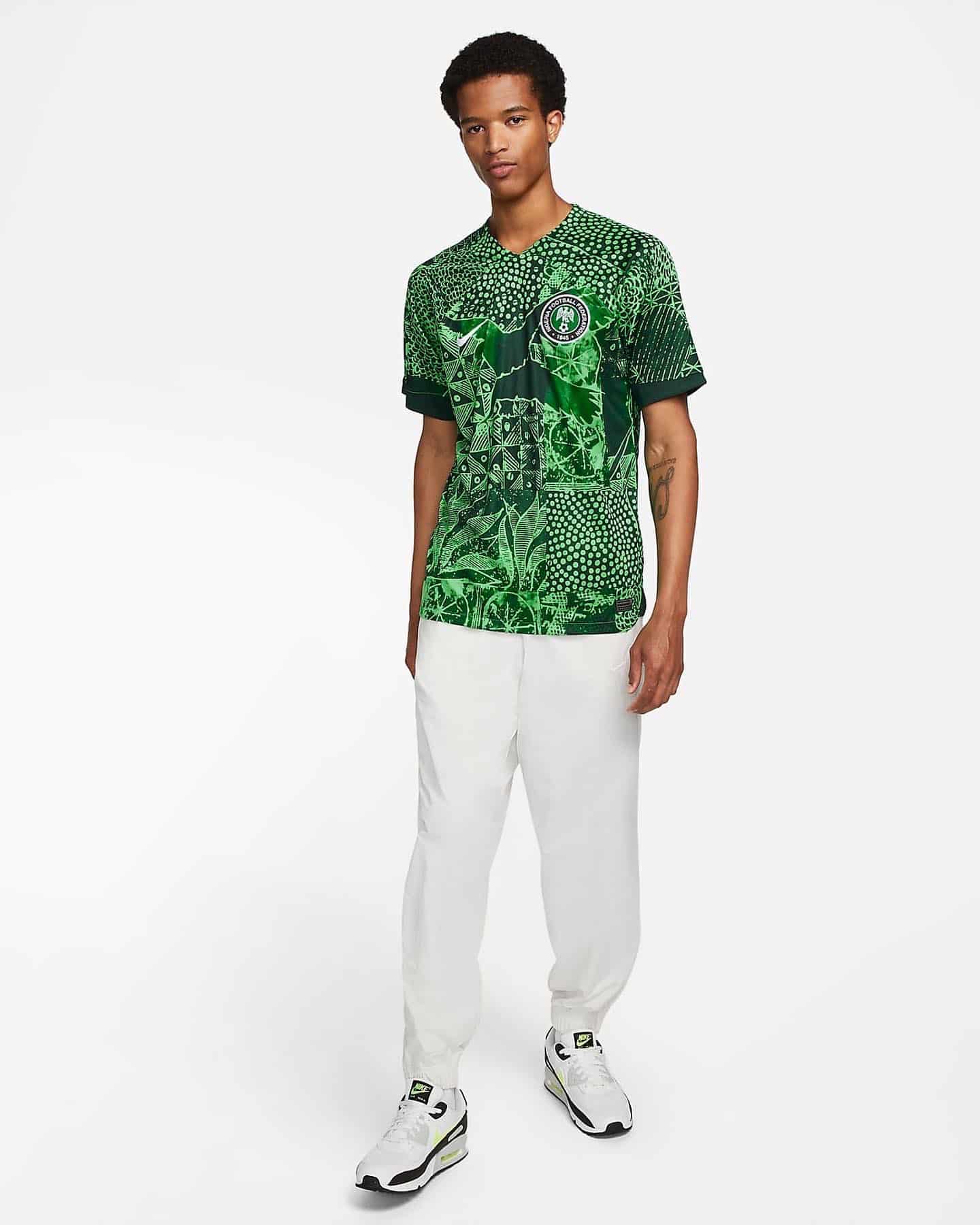 maillot nigeria 2022 nike