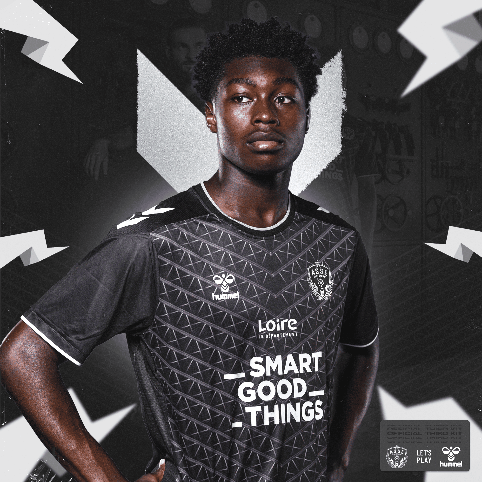maillot saint-etienne 2022 2023 third hummel