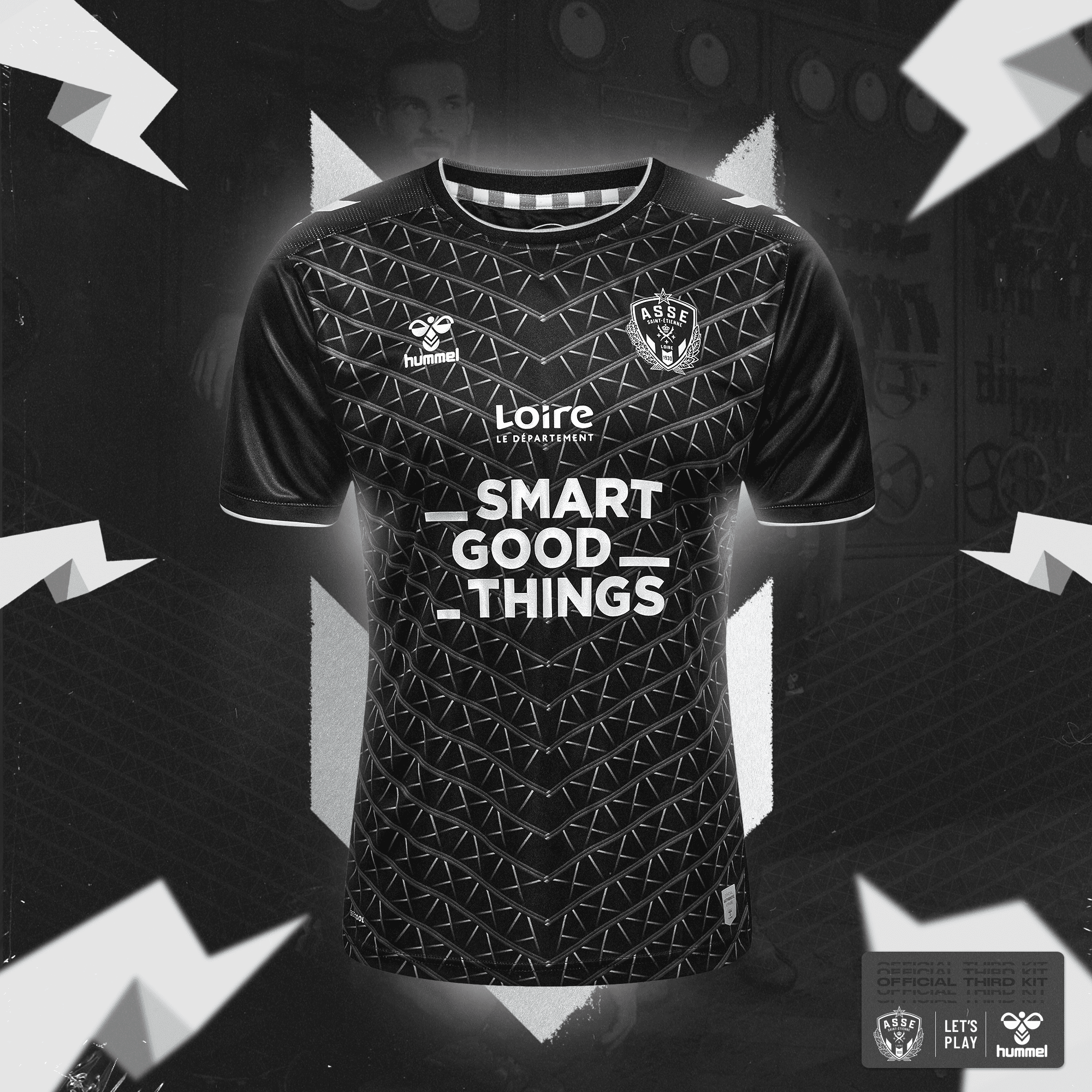 maillot saint-etienne 2022 2023 third hummel