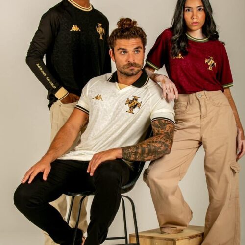 Image de l'article Vasco da Gama s'inspire de l'architecture de son stade pour ses maillots third et gardien