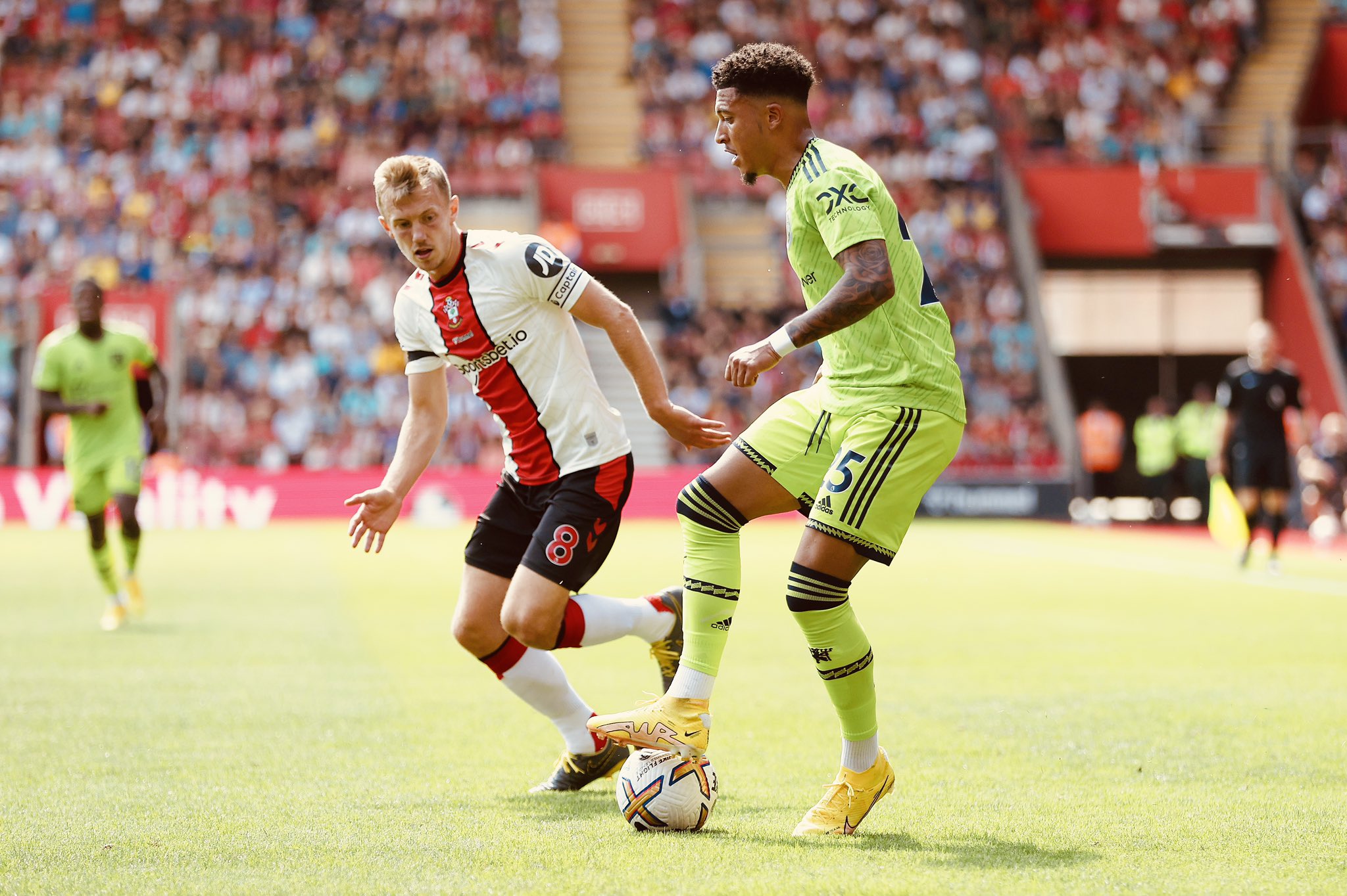 trous chaussures jadon sancho