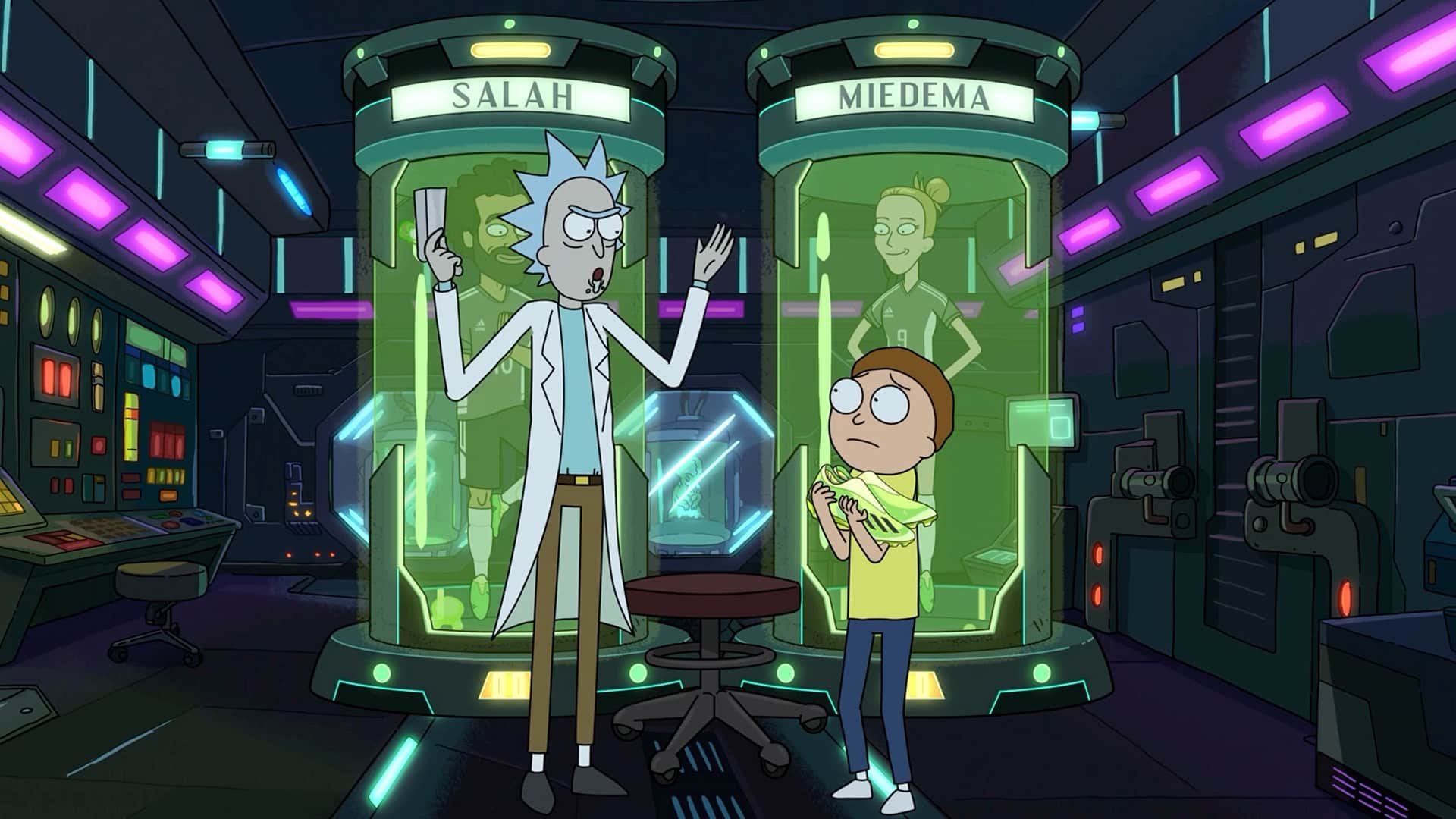 x speedflow adidas rick et morty