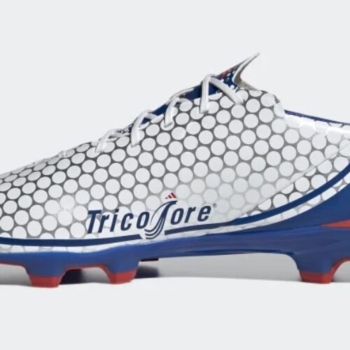 Image de l'article Tricolore, Fevernova, Teimgeist : quand adidas imagine des crampons inspirés des ballons de la Coupe du Monde