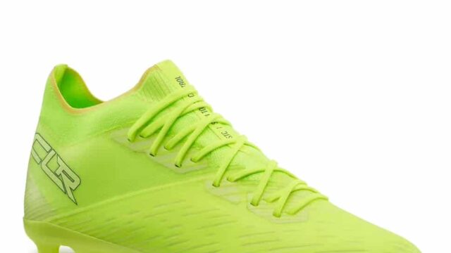 crampon jaune fluo
