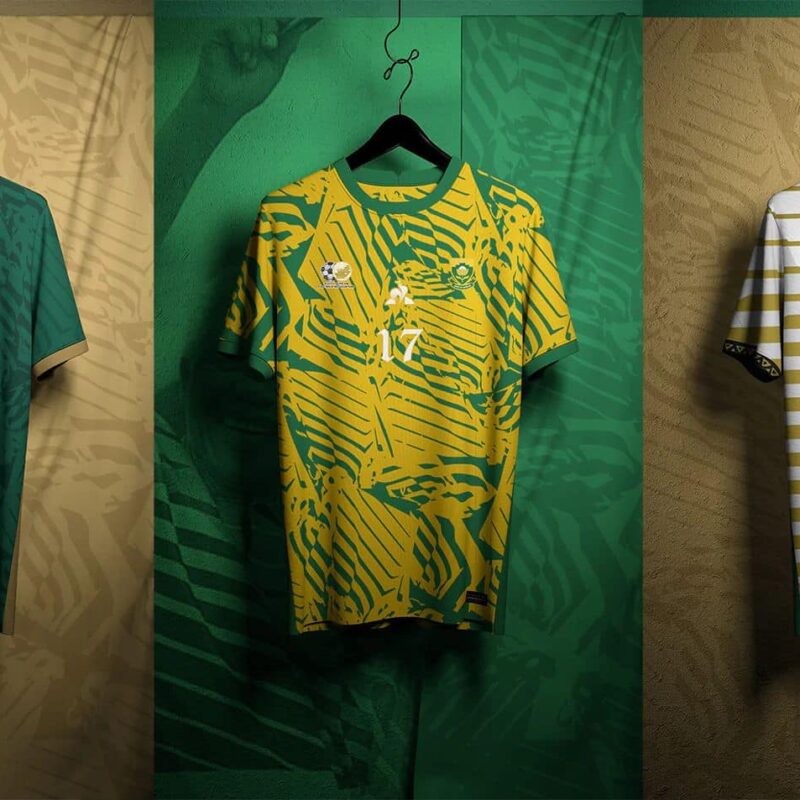 Maillots de foot Afrique du Sud | Achetez la tenue Afrique du