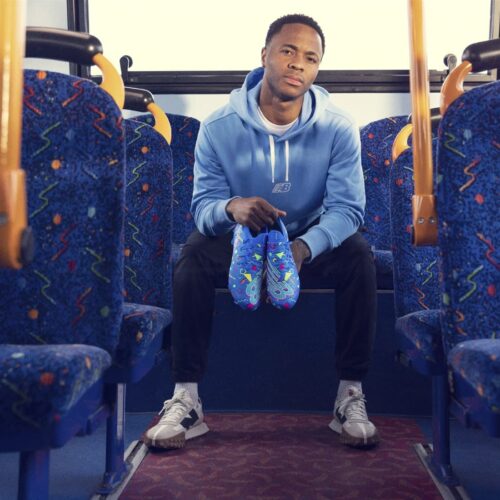 Image de l'article Des crampons inspirés de sièges de bus pour Raheem Sterling