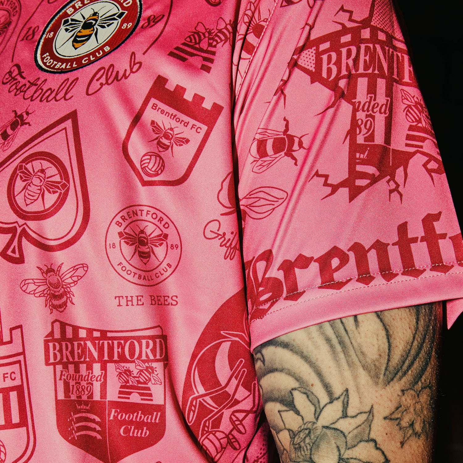 maillot brentford 2022 2023