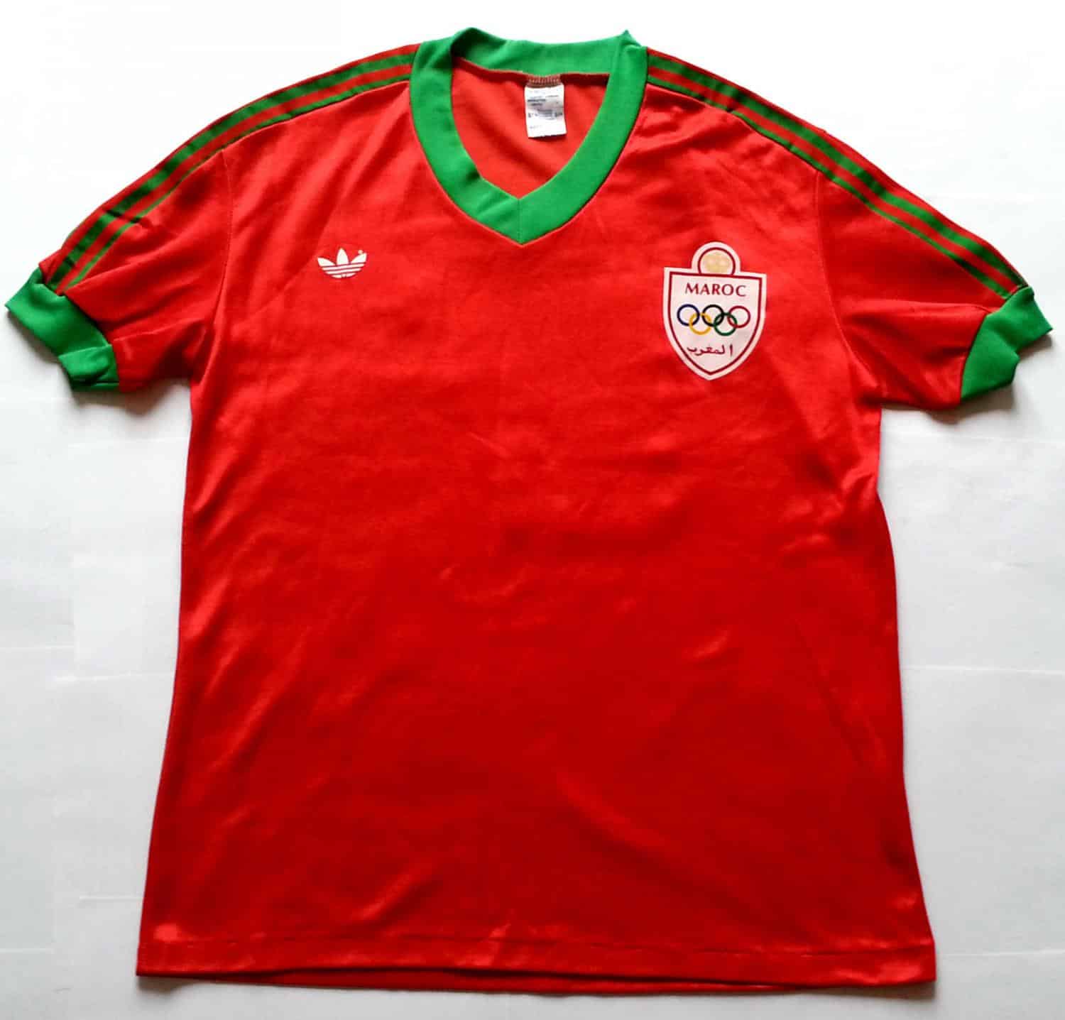 maillot maroc coupe du monde 1986