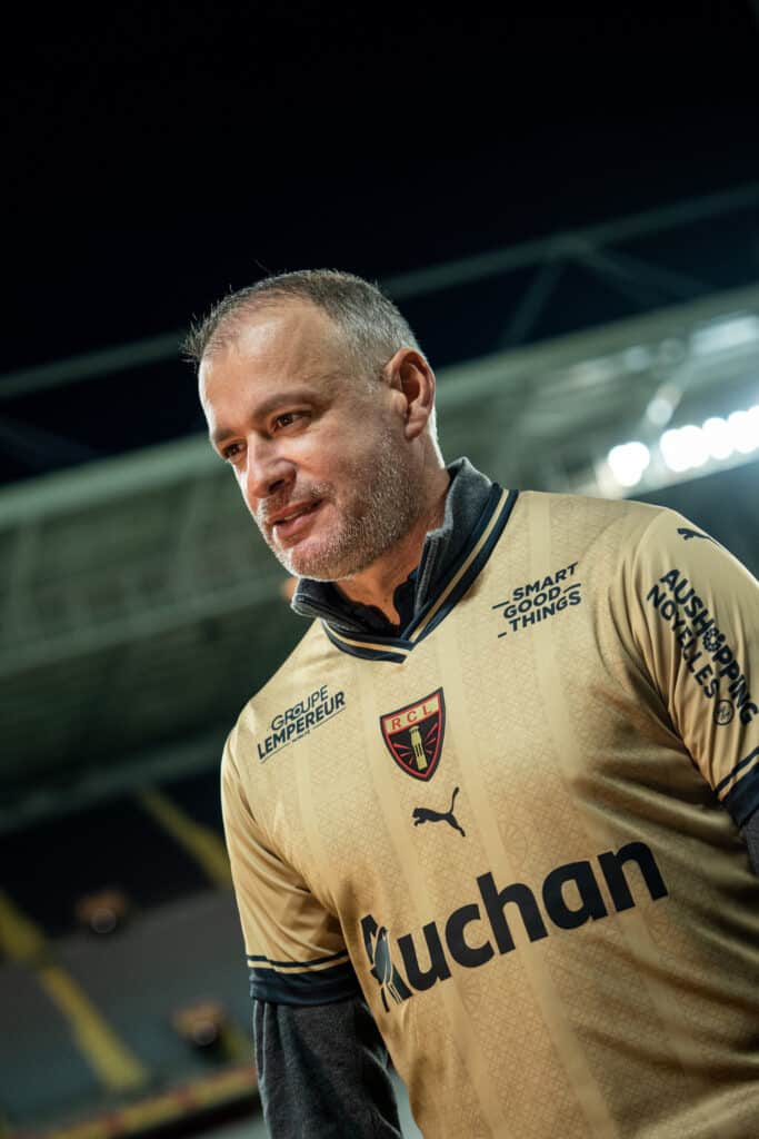 Maillot SainteBarbe de Lens la tenue 2223 présentée par PUMA