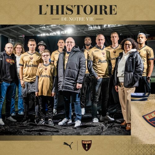 Image de l'article Un nouveau maillot Sainte-Barbe pour le RC Lens