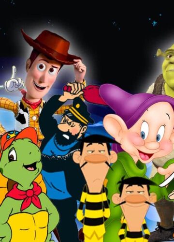 Image de l'article Quels maillots de foot porteraient les personnages de dessins animés ?